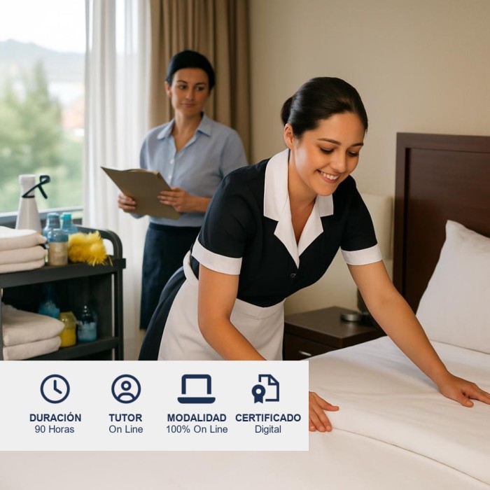 Curso de Housekeeping y Supervisión de Habitaciones