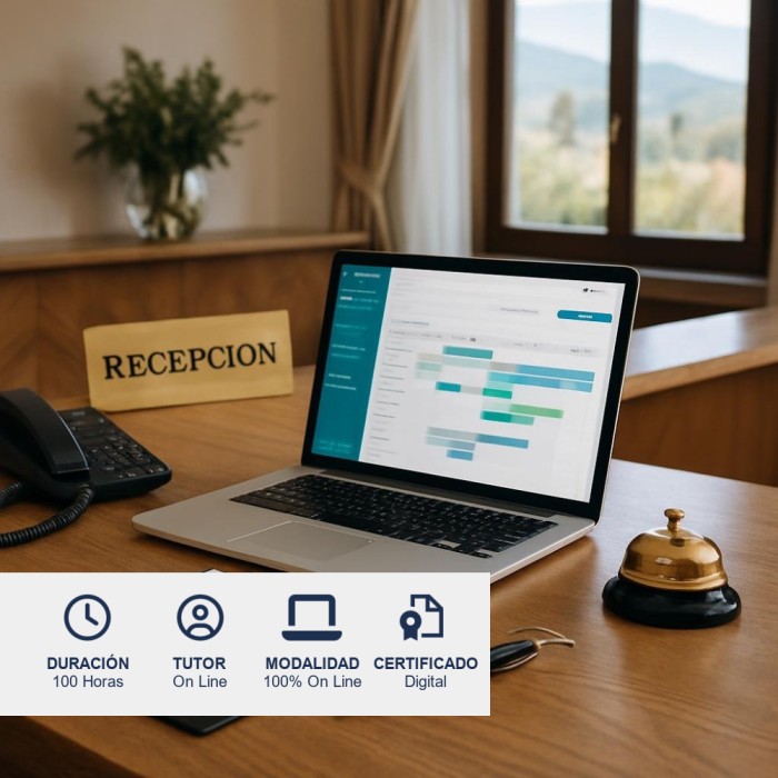 Curso de Recepción Hotelera y Reservas